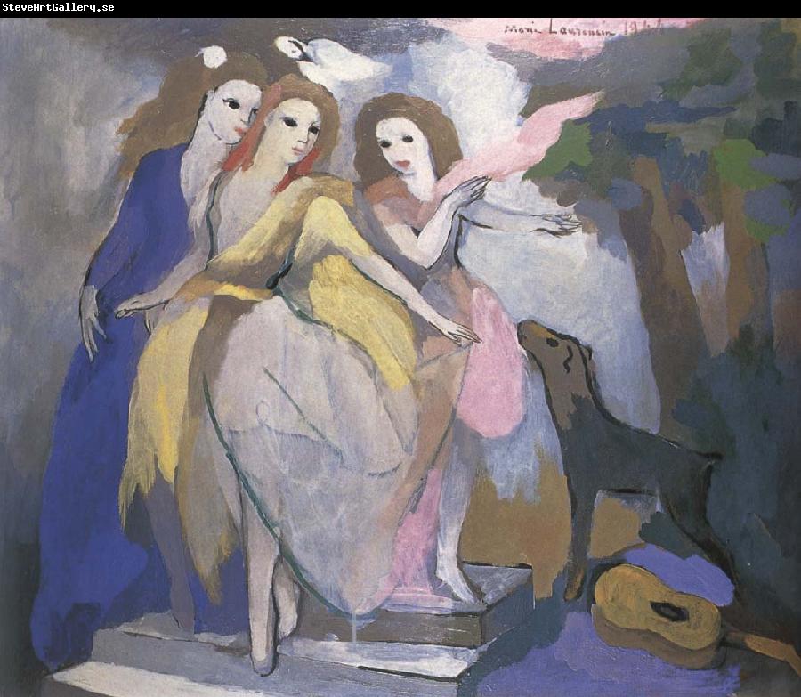 Marie Laurencin Three dancer